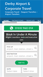 Mobile Screenshot of derby-taxis.co.uk